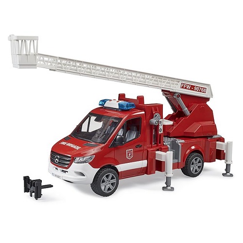 BRUDER MAN Fire engine with selwing ladder