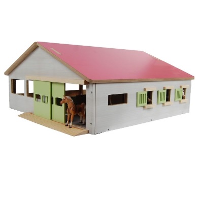 Kids Globe 610271 Luxury horse stable with 3 boxes...