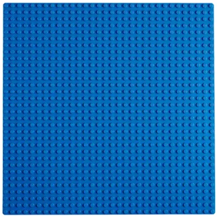 Lego compatible basis grondplaat blauw 25,5 x 25,5 cm (32 x 32 nopjes)