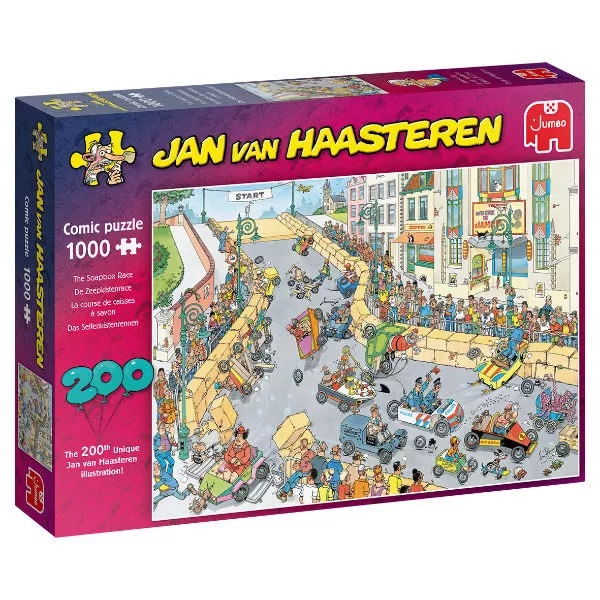Jan van Haasteren puzzel - De Zeepkistenrace - 1000 stukjes - Jumbo JVH puzzel (JVH 20053)