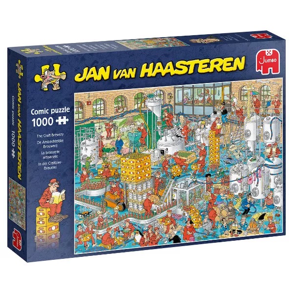 Puzzle Jan van Haasteren - brasserie artisanale - 1000 pièces - Puzzle Jumbo JVH (JVH 20065) 