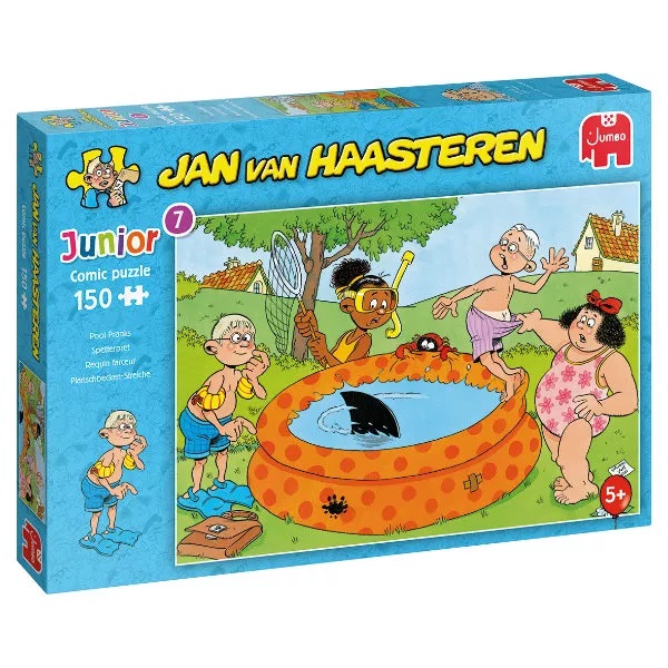 Jan van Haasteren puzzel - junior spetterpret- 150 stukjes - Jumbo JVH puzzel (JVH 20078)