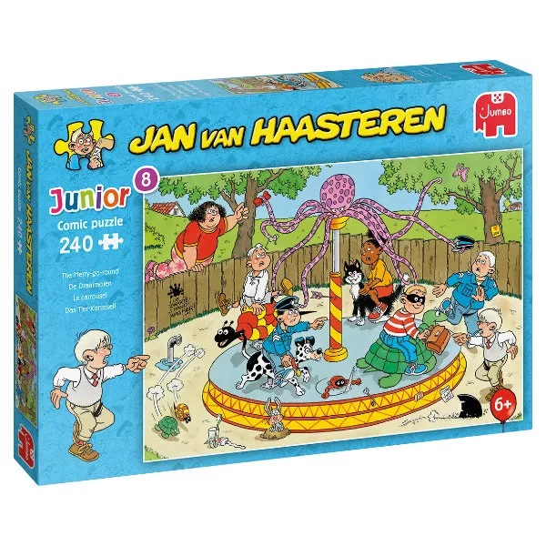 Jan van Haasteren puzzel - junior De Draaimolen 240 stukjes - Jumbo JVH puzzel (JVH 20079)